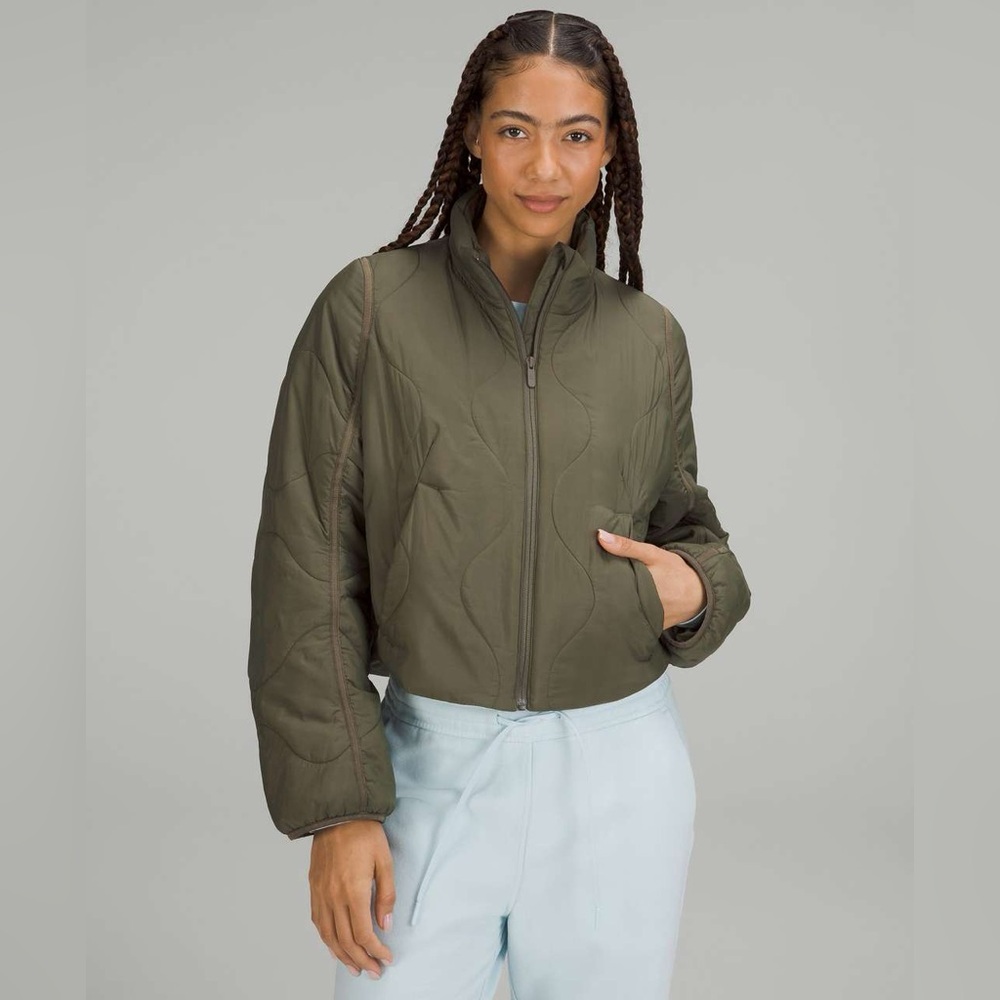 Lululemon Quilted Light Insulation Cropped Jacket